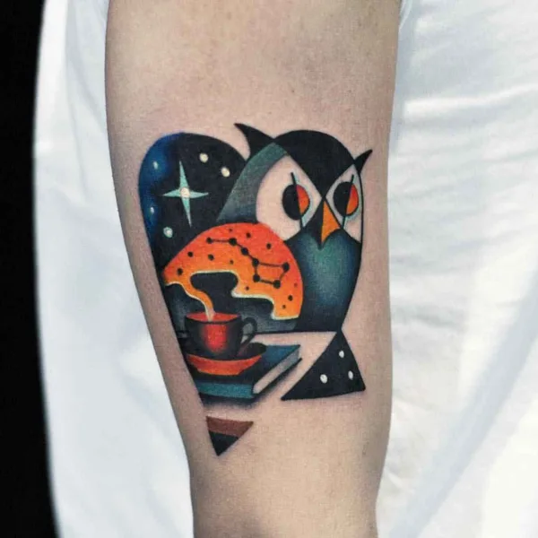 Author's Style tattoo by David Cote Peyote in Montréal