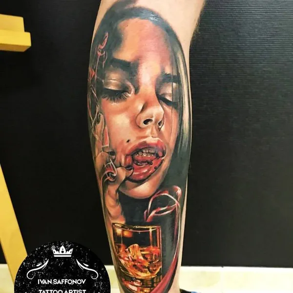 Realism tattoo by Иван Сафонов in Moscow