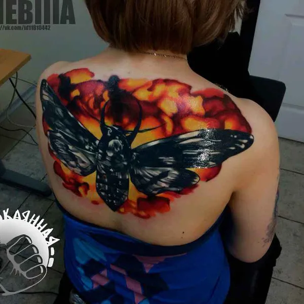 Graphic tattoo by Константин Андреевич Черников in Подольск