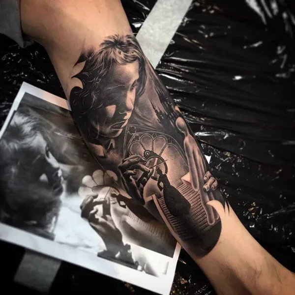 Realism tattoo by Дмитрий Щелоков in Moscow