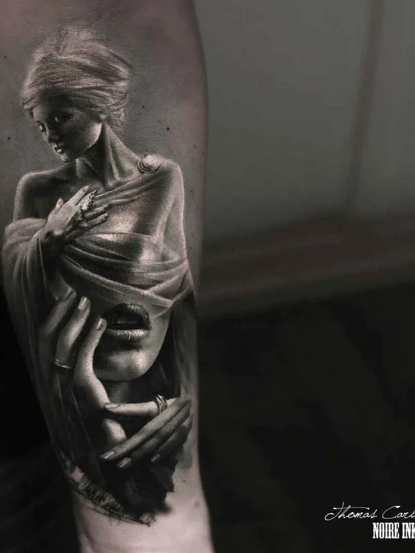 Author's Style tattoo by Thomas Carli jarlier
