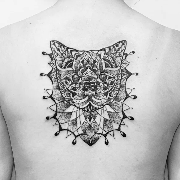 dot work tattoo by ANAR AKMEDOV in Санкт-Петербург