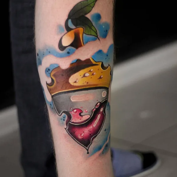 Color tattoo by Илья Черник in Оренбург