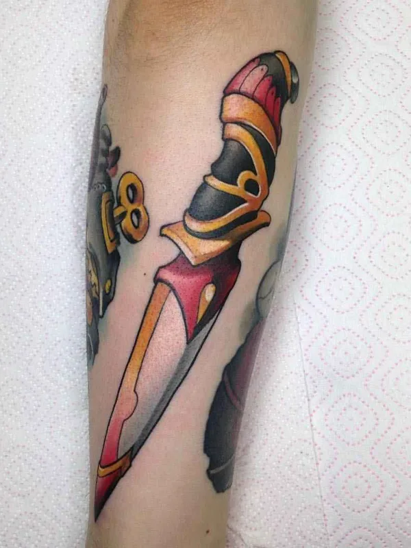 Нью Скул tattoo by Герман Горбунов in Санкт-Петербург