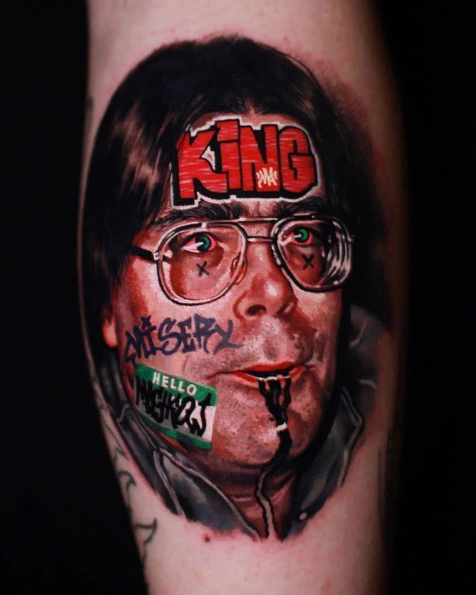 Tattoo artist Alexey Mashkow, graffiti realism, portrait tattoo | New York, United States