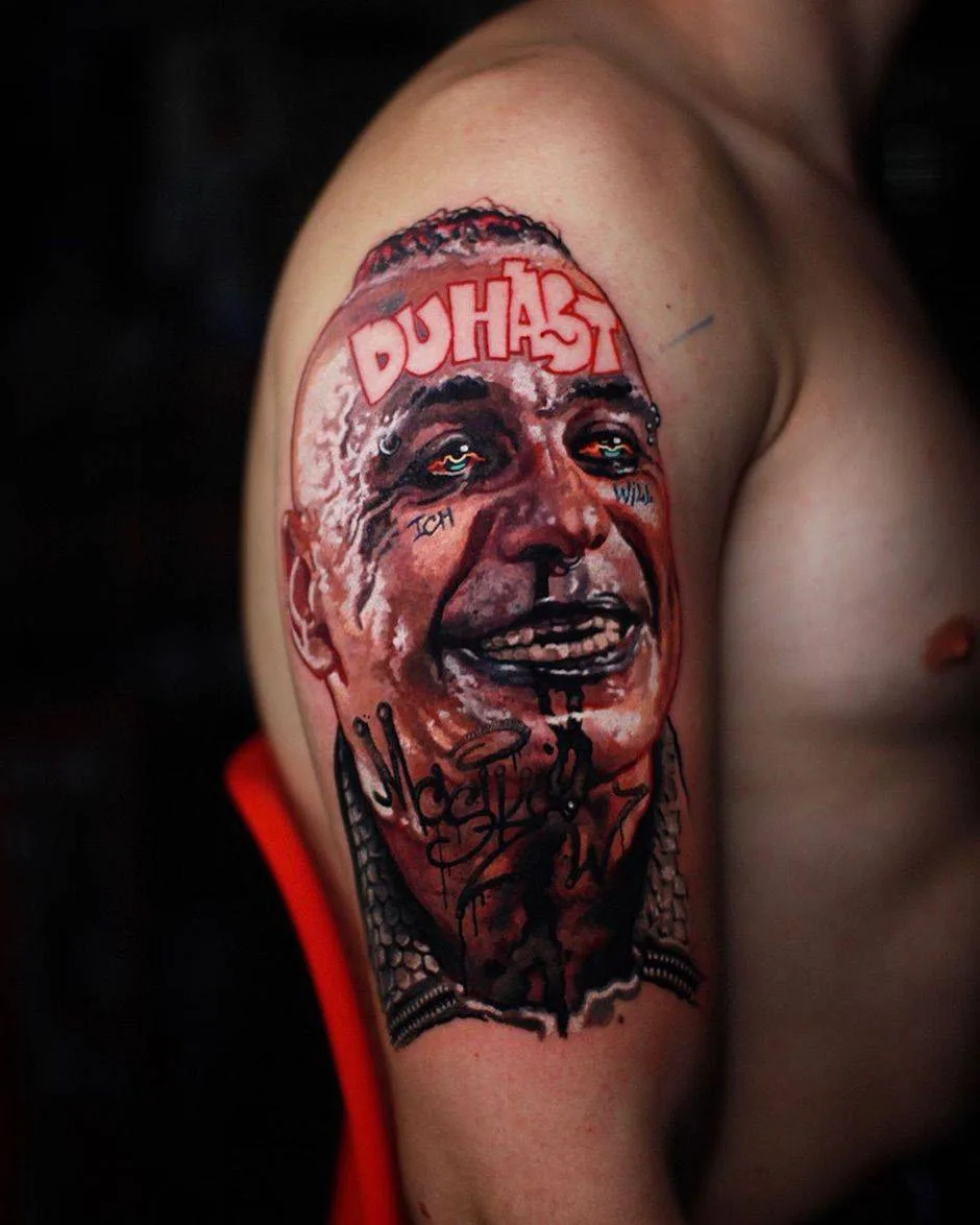 Tattoo artist Alexey Mashkow, graffiti realism, portrait tattoo | New York, United States