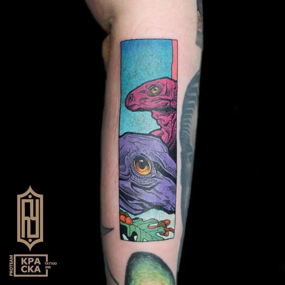 Тату мастер Алексей Бузунов, КРАСКА Tattoo ink Pro Team | Россия, Москва