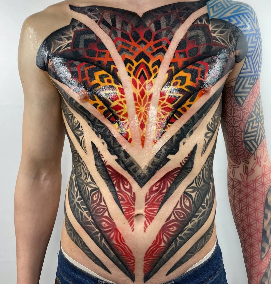 Tattoo Artist Alice Sugar, Ornamental, Ornamental Tattoo
