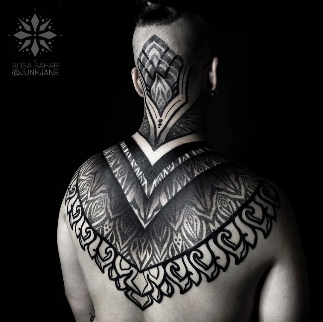 Tatuaggio Artist Alice Sugar, Ornamentale, Tatuaggio Ornamentale