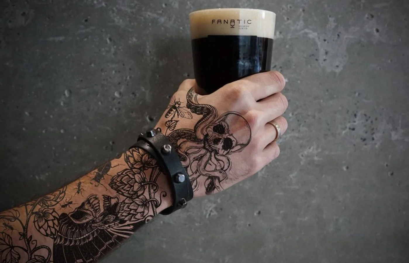 Alcohol and tattoos