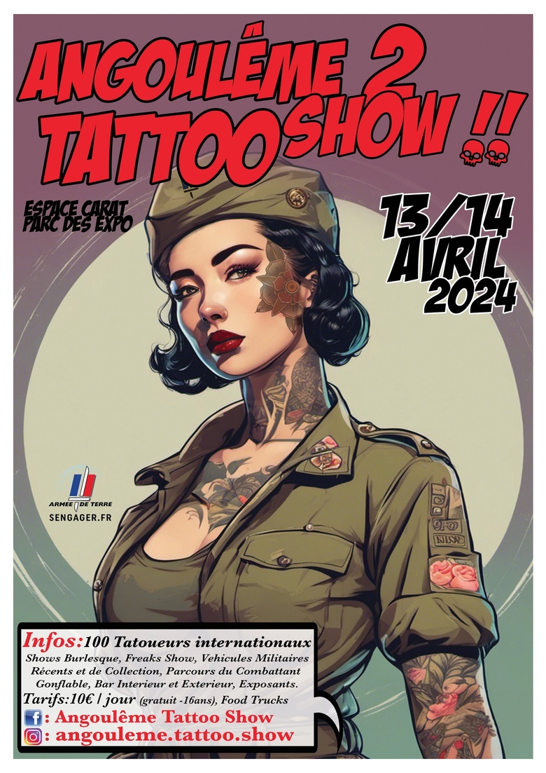 Angouleme Tattoo Show 2024 Angouleme Tattoo Show 2024