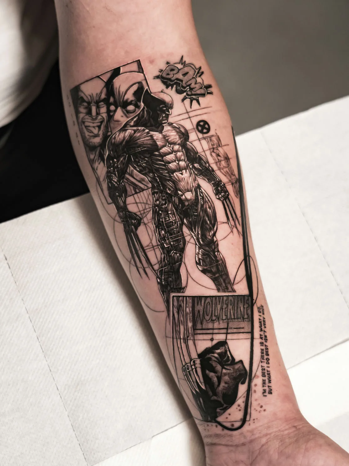 Tattoo artist Arlen Bellotti