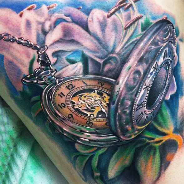 color realism tattoo auf forearm #486 | Tätowierer Johnny Smith