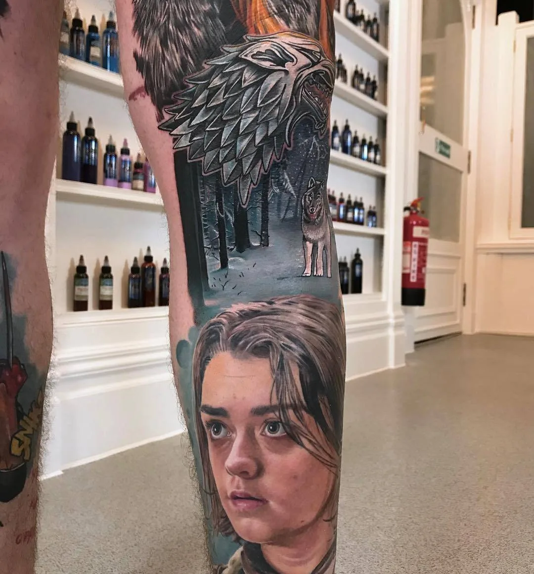 Tattoo artist David Corden
