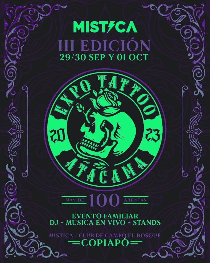 3rd Atacama Tattoo Expo 2023 3rd Atacama Tattoo Expo 2023