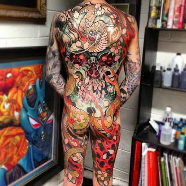 New School tattoo by Matty D Mooney in Melbourne