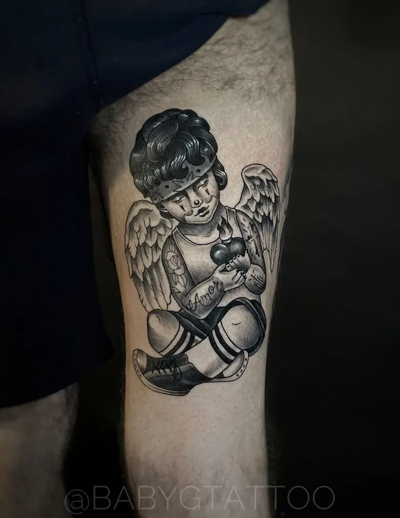 Chicano tattoo - Tattooist Baby G