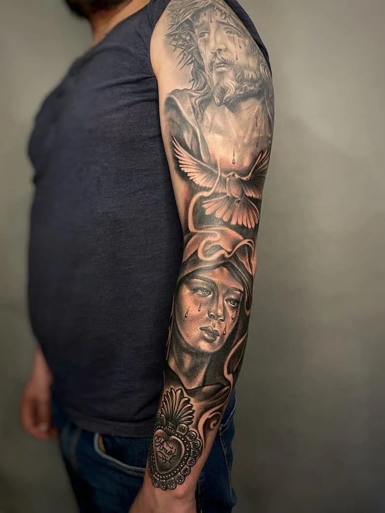 Chicano tattoo - Tattooist Baby G