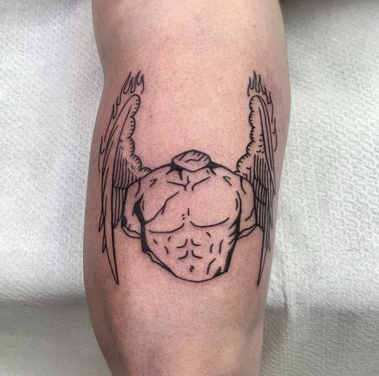 New breath of the Middle Ages in Bazhen Nikitin's engraving tattoo - image 14