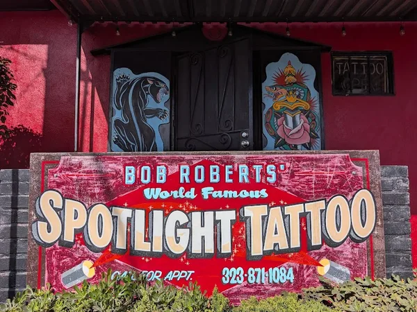 Bob Robert's Spotlight Tattoo