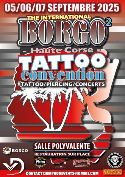 Borgo Tattoo Show 2025 | 05 - 07 Сентября 2025