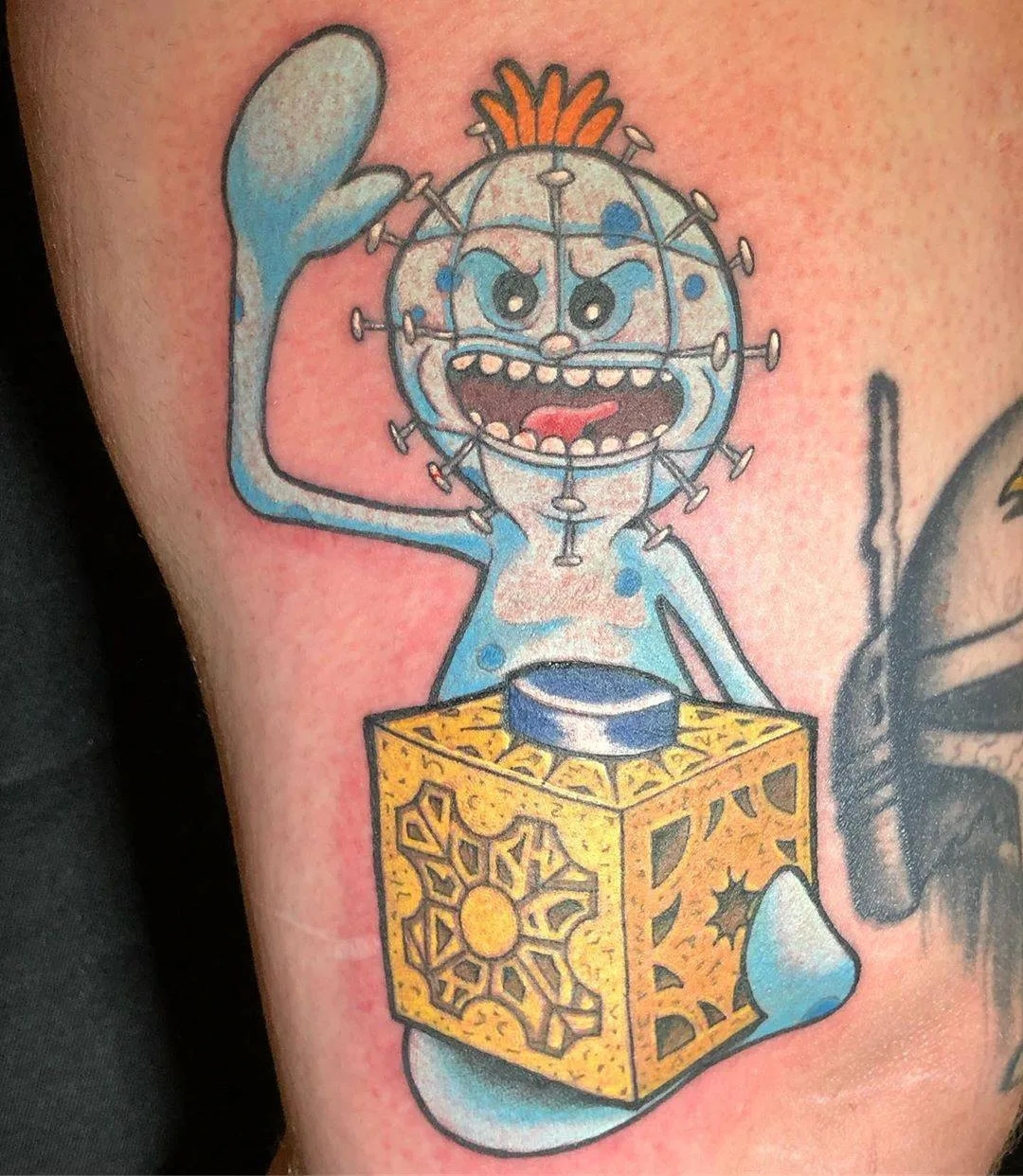 Rick and Morty tattoo