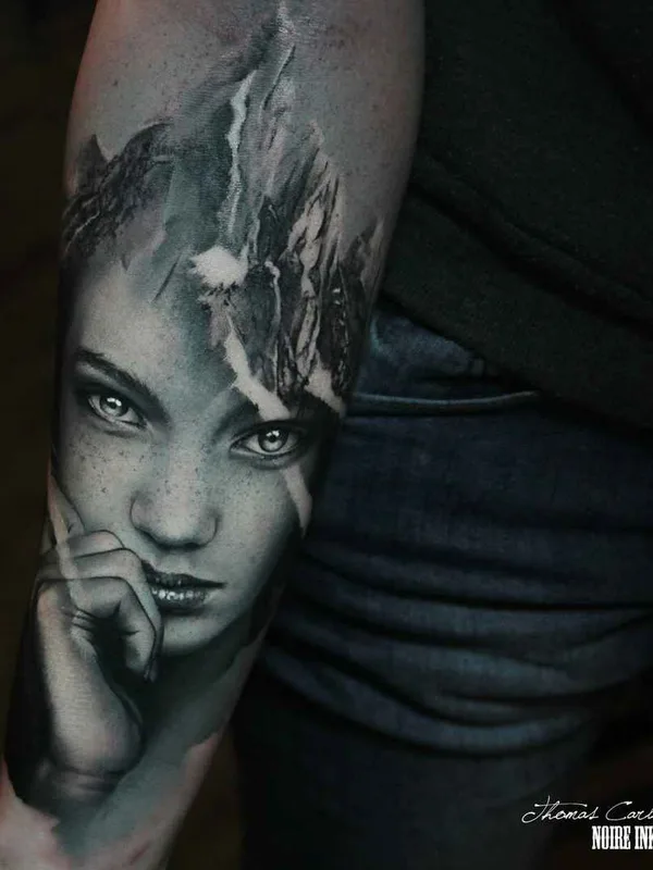Author's Style tattoo by Thomas Carli jarlier