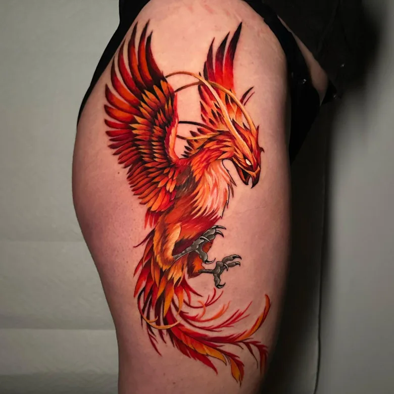 Phoenix Tattoo - @bronbronink