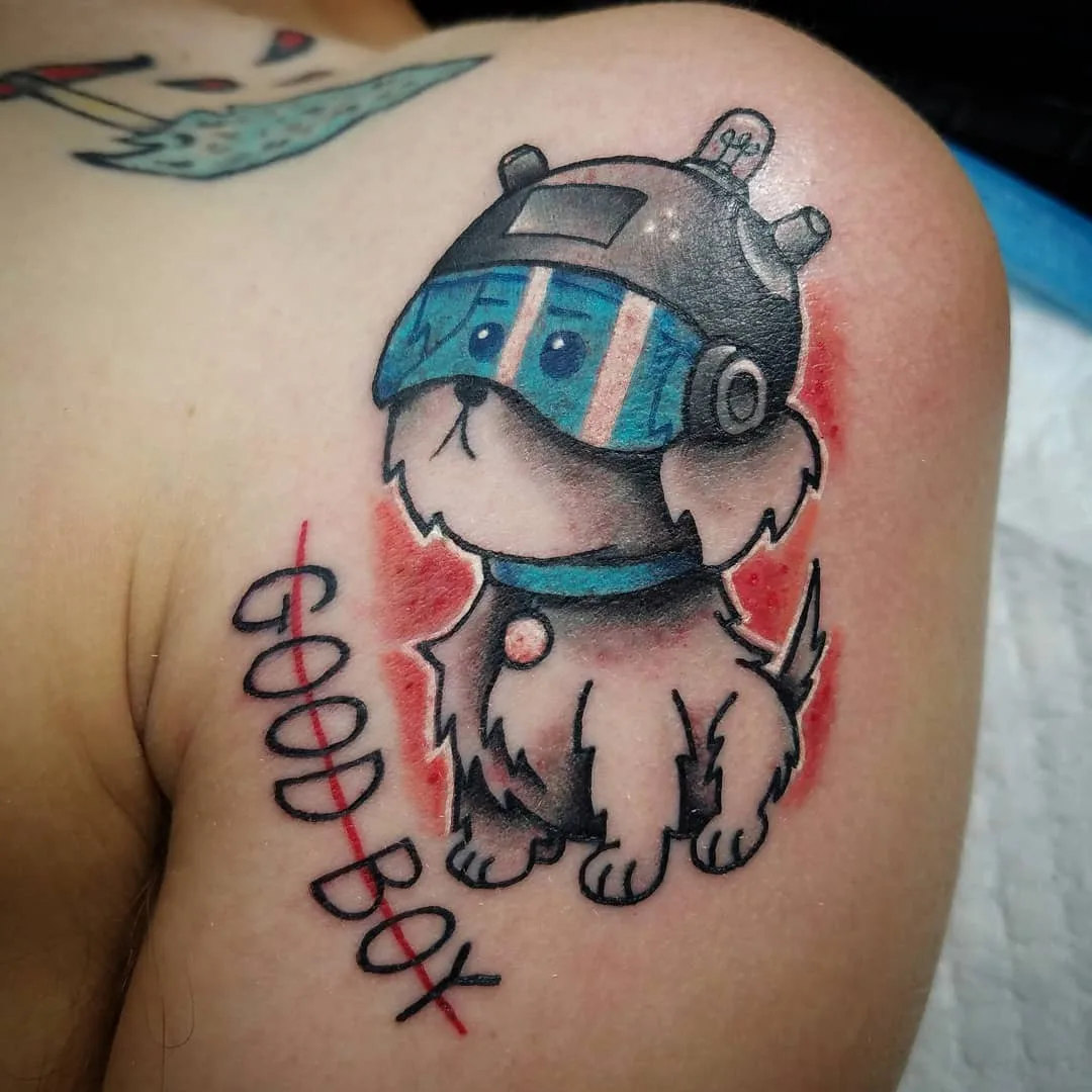 Rick and Morty tattoo