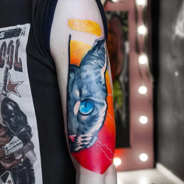 Color tattoo by Илья Черник in Оренбург