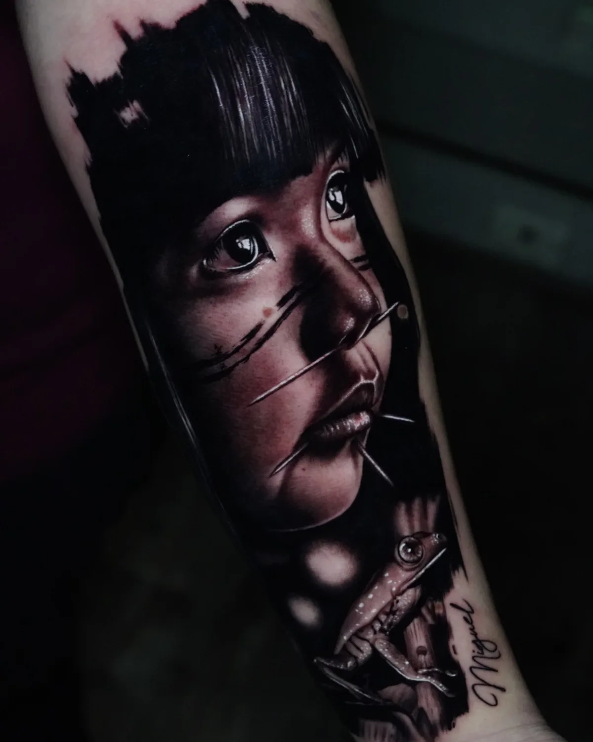 Tattoo artist Carlos Chaz Zambrano