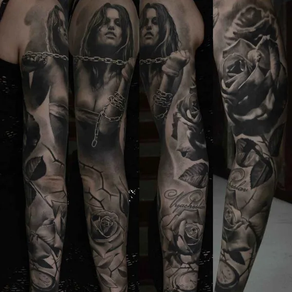Realism tattoo by Ден Яковлев in Moscow