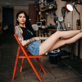 Today we want to present to you an article dedicated to the winner of the International Moscow Tattoo Week 2018's contest, which took place in the social networks accounts of the event. Please, meet - Anastasia Svechnikova.