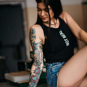 Сегодня мы хотим представить вашему вниманию статью, посвященную победительнице конкурса International Moscow Tattoo Week 2018, проходившего в социальных аккаунтах мероприятия. Знакомьтесь - Анастасия.
