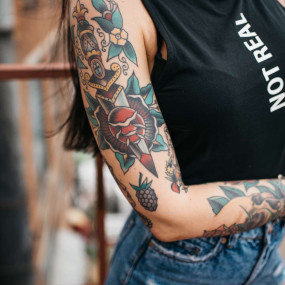 Сегодня мы хотим представить вашему вниманию статью, посвященную победительнице конкурса International Moscow Tattoo Week 2018, проходившего в социальных аккаунтах мероприятия. Знакомьтесь - Анастасия.
