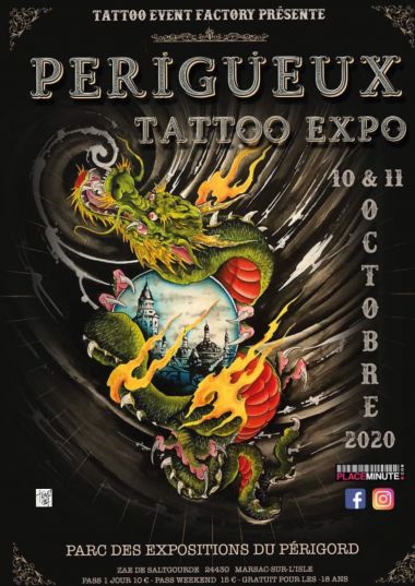 Perigueux Tattoo Expo 2020 | 10 -11 октября 2020