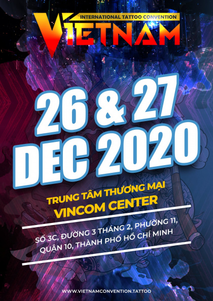 Vietnam Tattoo Convention | 26 - 27 Декабря 2020