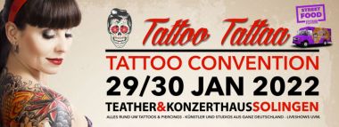 Tattoo Convention Solingen 2022 | 29 - 30 января 2022