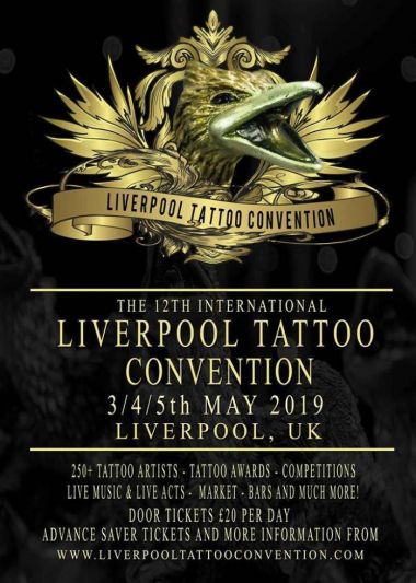12th Liverpool Tattoo Convention | 03 - 05 Мая 2019