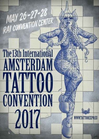 13th Amsterdam Tattoo Convention | 26 – 28 May 2017