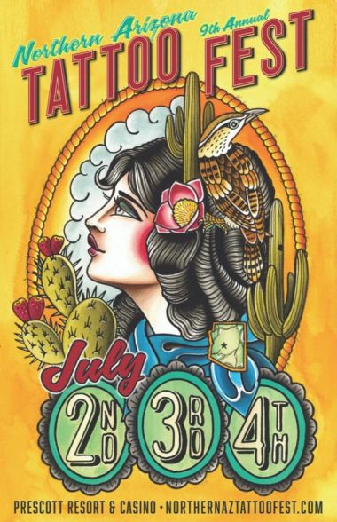 9th Northern Arizona Tattoo Fest | 02 - 04 Июля 2021