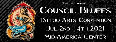3rd Council Bluffs Tattoo Arts Convention | 02 - 04 Июля 2021