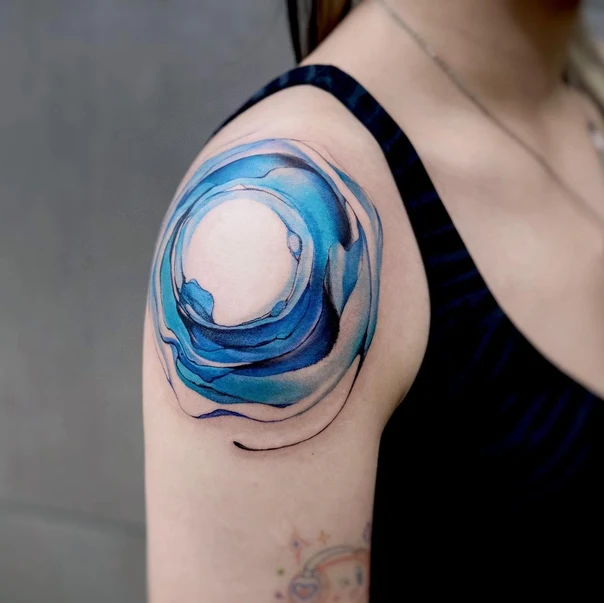 Abstract Abstract tattoo on Shoulder