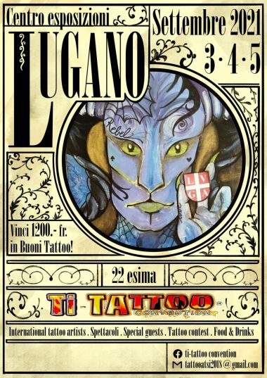 Ti-Tattoo Convention Lugano | 03 - 05 Сентября 2021
