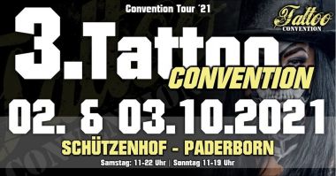 3. Tattoo Convention in Paderborn | 02 - 03 октября 2021