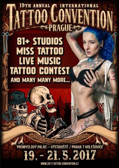 19th Tattoo Convention Prague | 19 – 21 May 2017