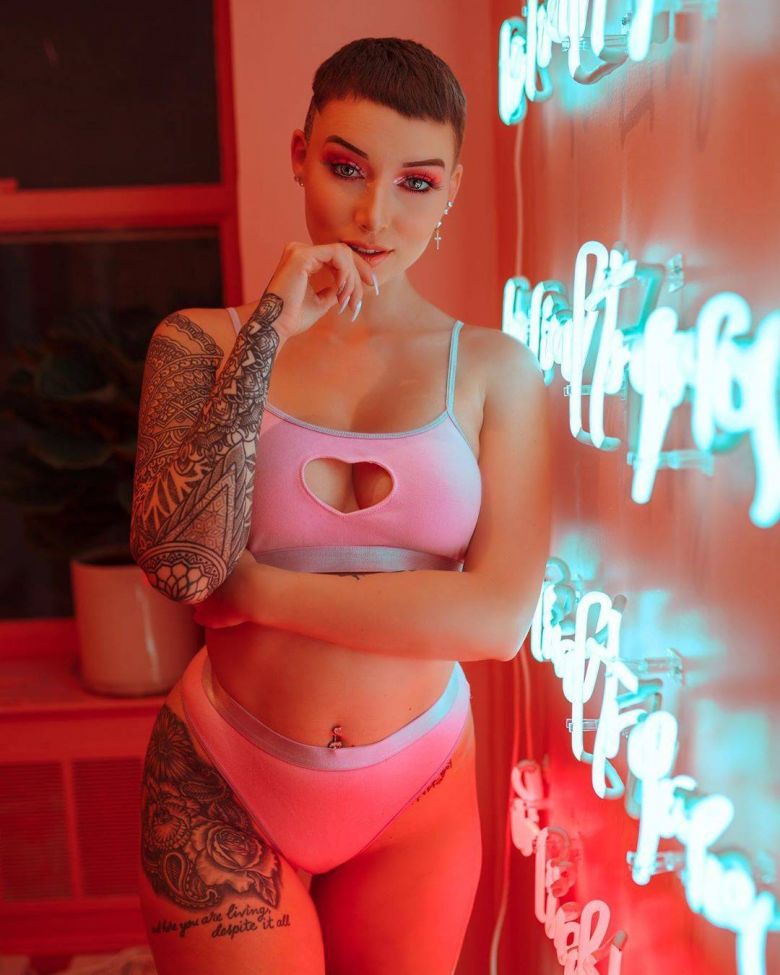Tattoo model Melissa, alternative photo model, girl with tattoo | LA, United States