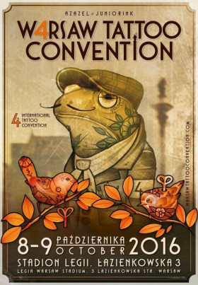 8-9 октября 4-th Warsaw Tattoo Convention 2016