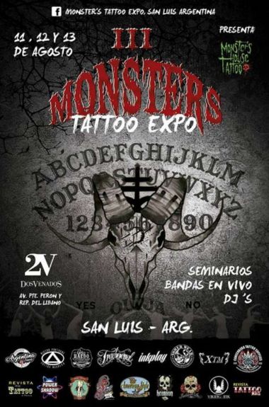 3° Monster’s Tattoo Expo | 17 - 19 August 2018