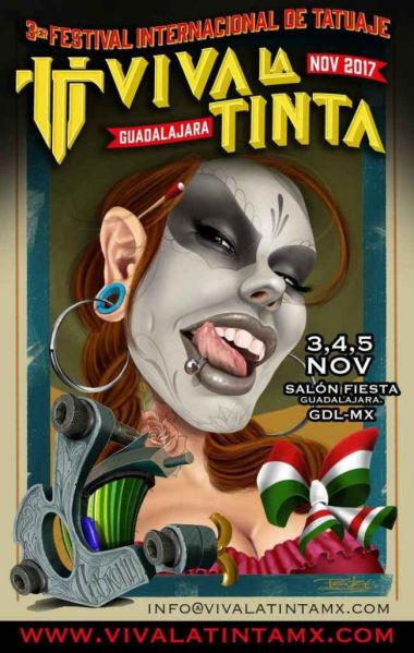Viva La Tinta Tattoo & Arts Festival | 03 - 05 Ноября 2017
